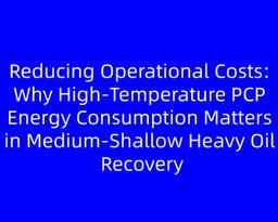 Reducing Operational Costs: Why High-Temperature PCP Energy Consumption Matters in Medium-Shallow Heavy Oil Recovery